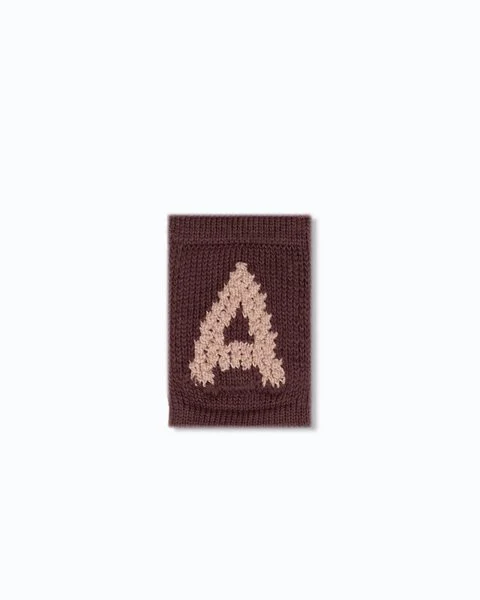 Gebreide letter vlaggetjes A-M – Knitted Letters – Roze tinten – SmallStuff