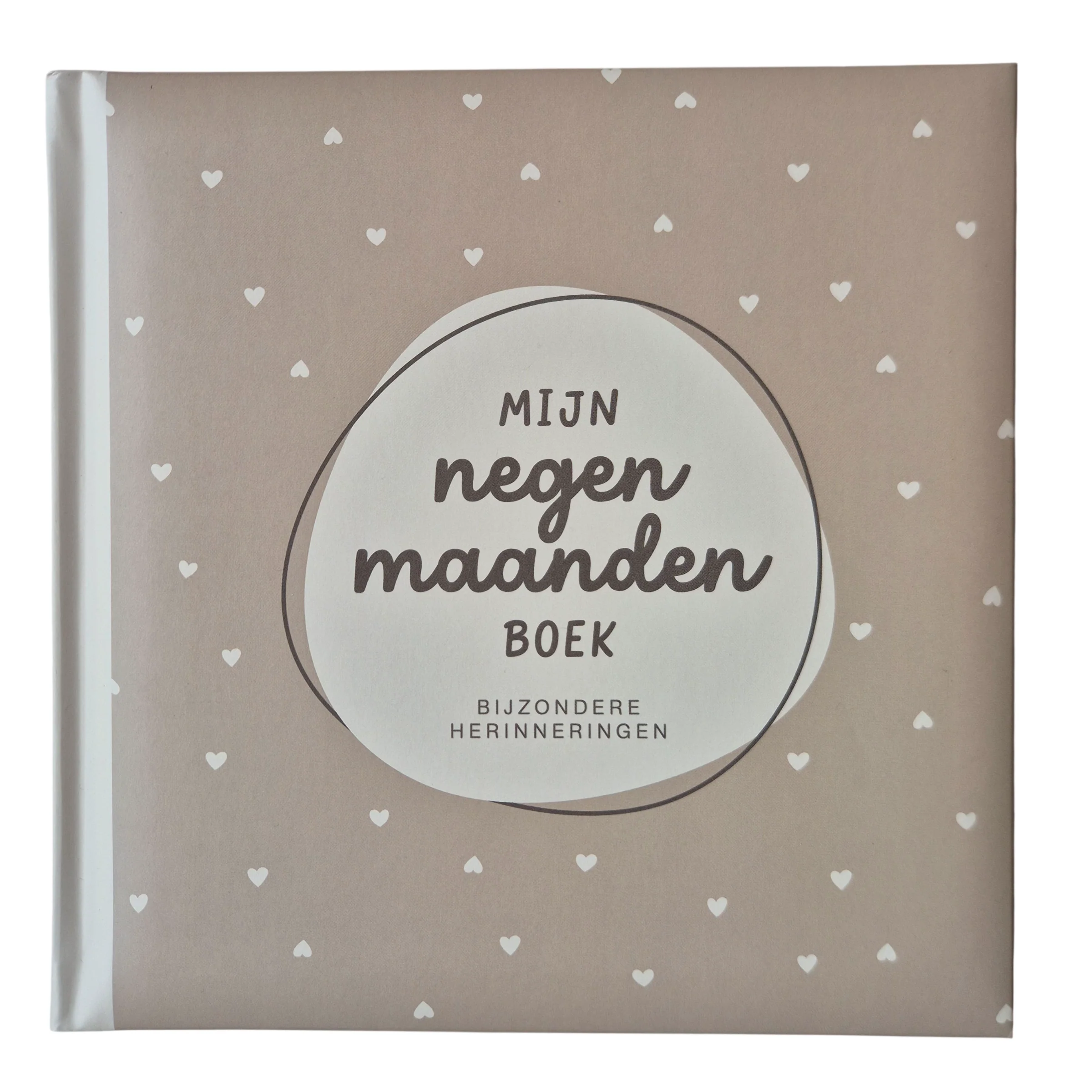 Invulboek “Mijn 9 Maanden Boek” (Hartjes)