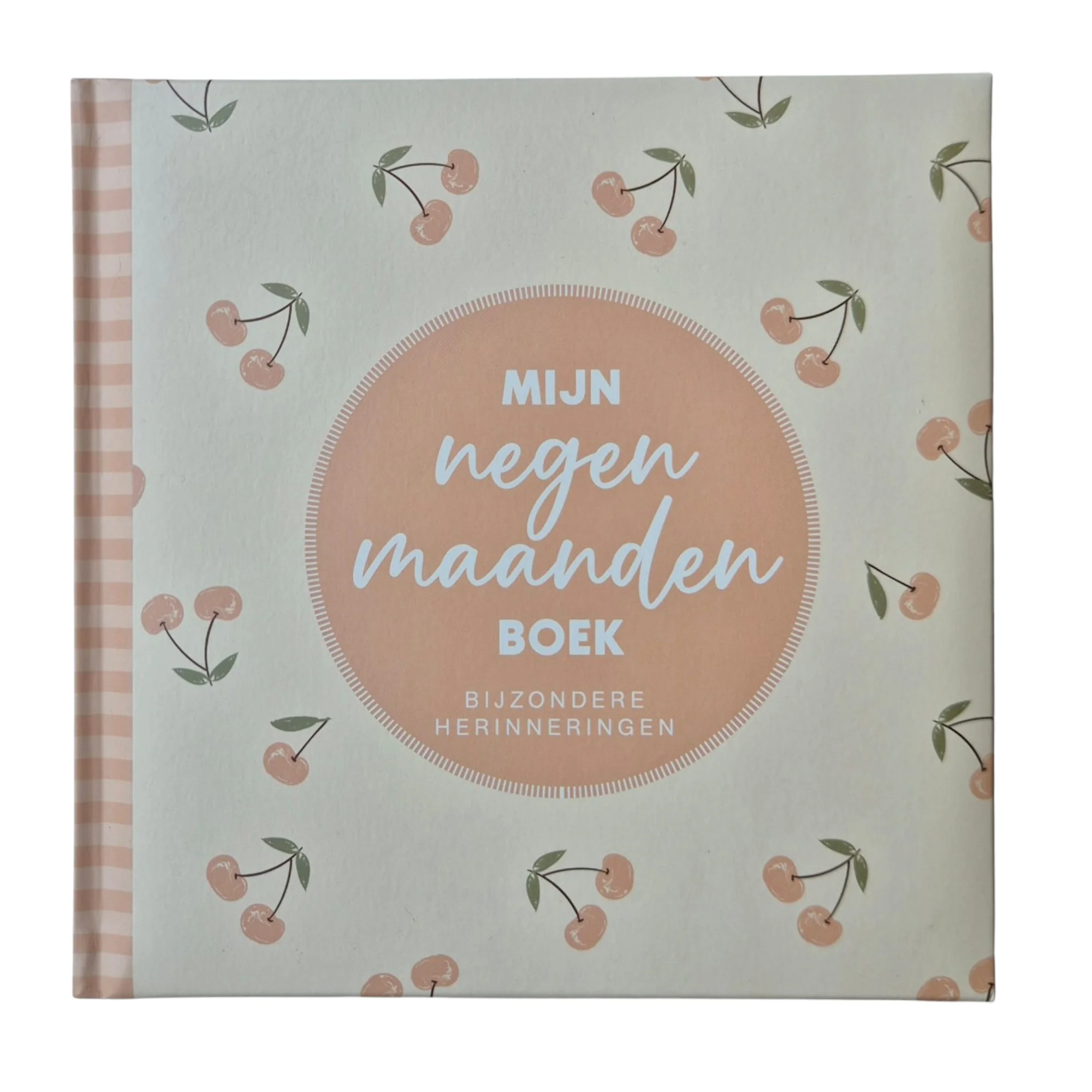 Invulboek “Mijn 9 Maanden Boek” (Roze Kersen)