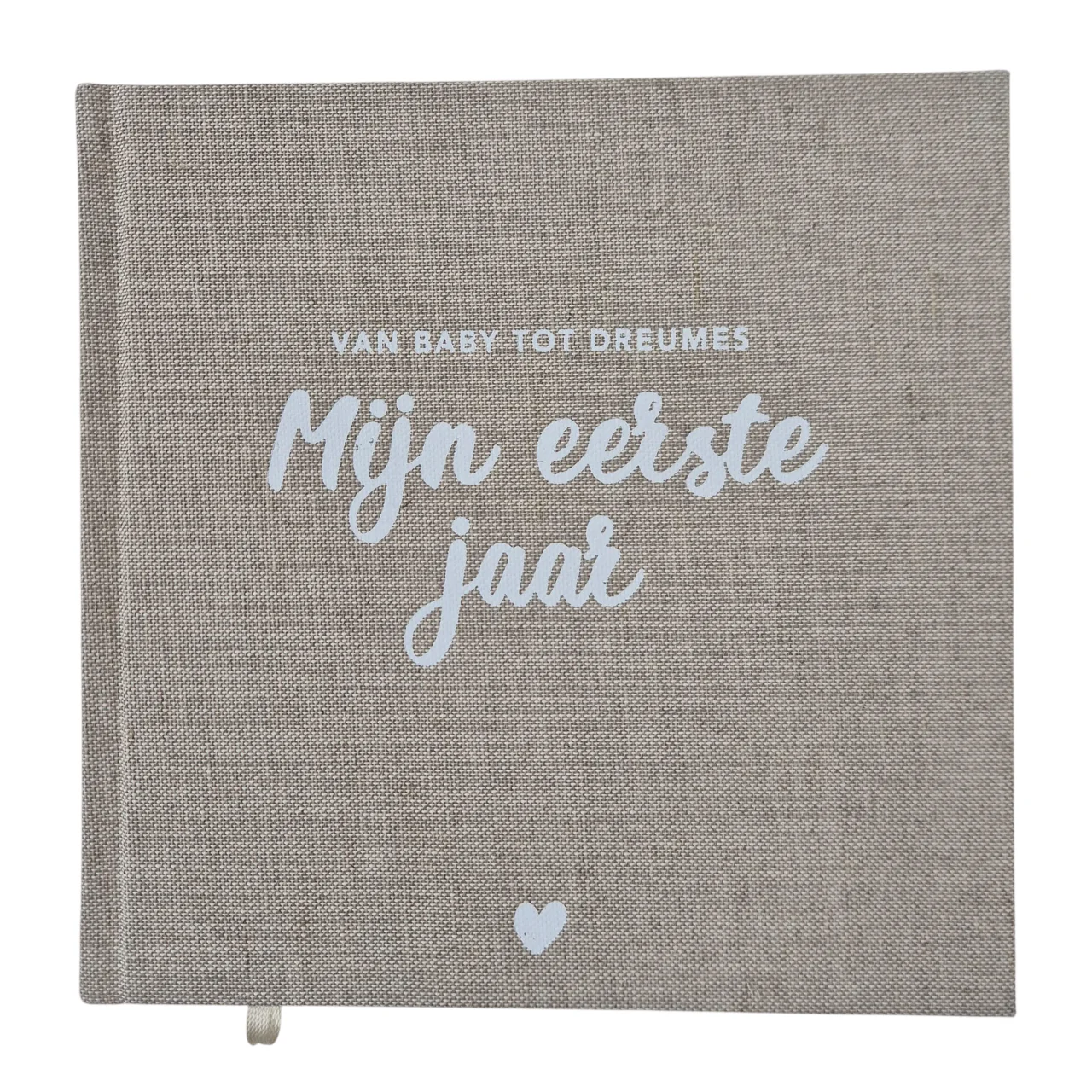 Invulboek ‘Mijn Eerste Jaar’ (Linnen Kaft)
