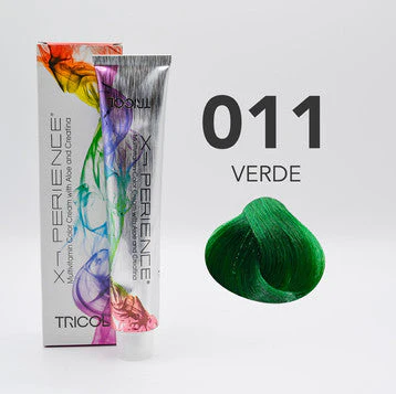 Tricol Xperience – Permanente Haarverf – 011 – Groen – 100 ml