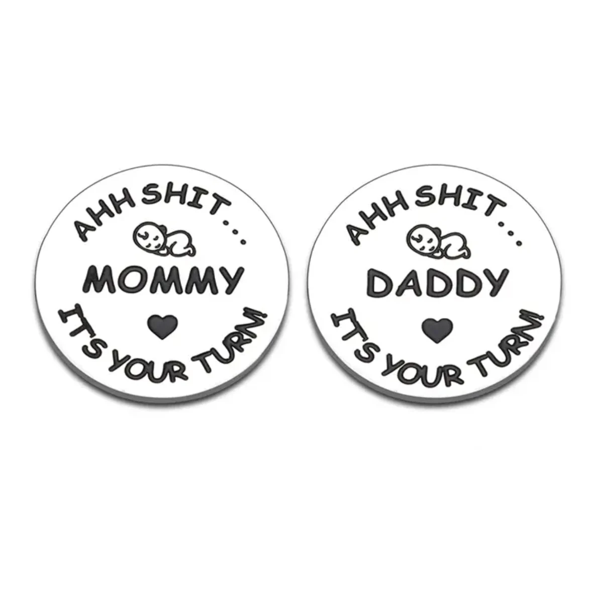 Flip-a-Coin – Mommy or Daddy’s Turn?
