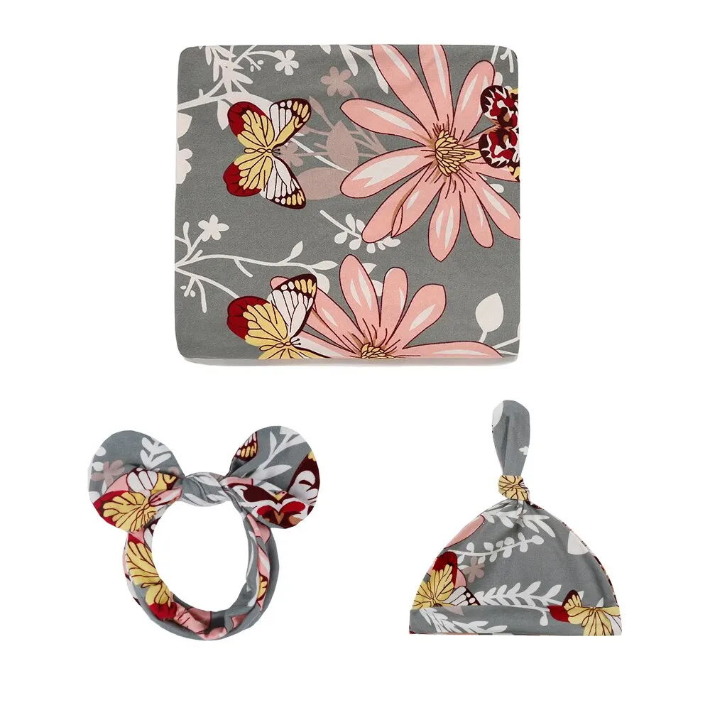 3-delige Inbaker Set ‘Flowers & Butterflies’