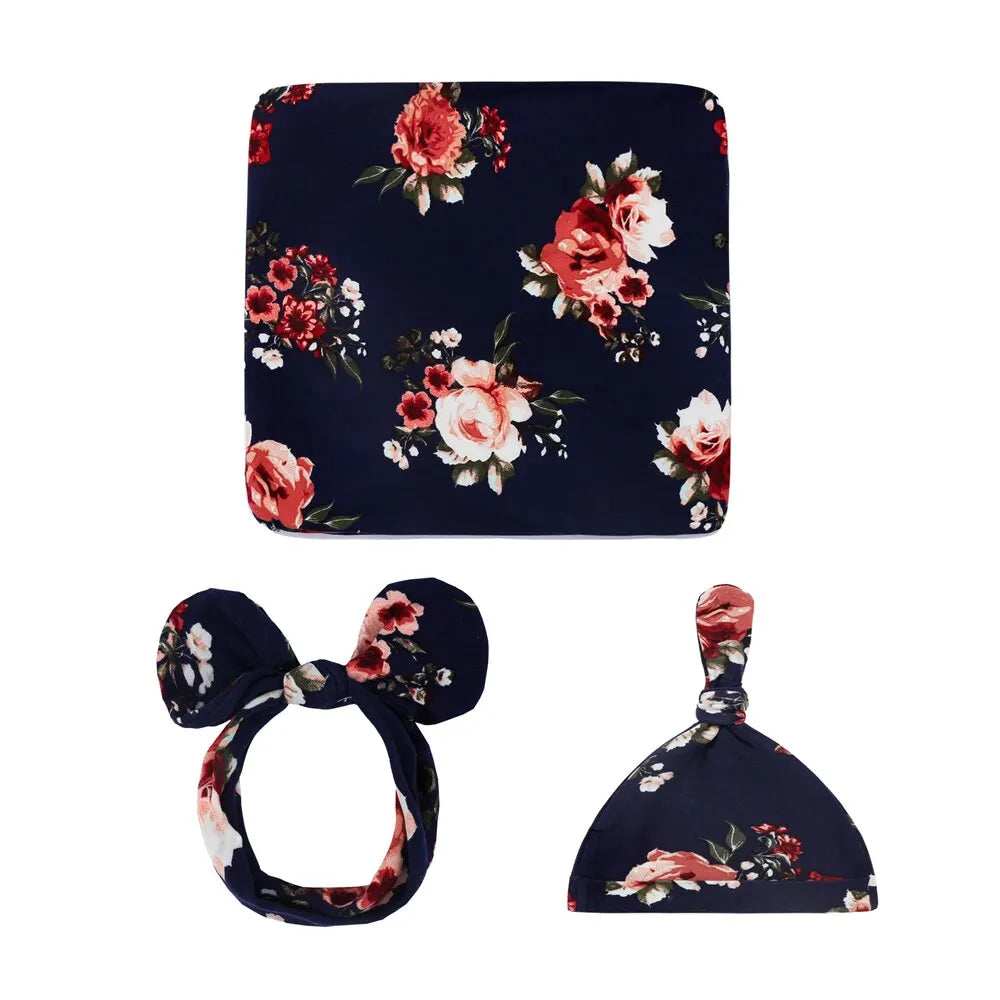 3-delige Inbaker Set ‘Pink Flowers’