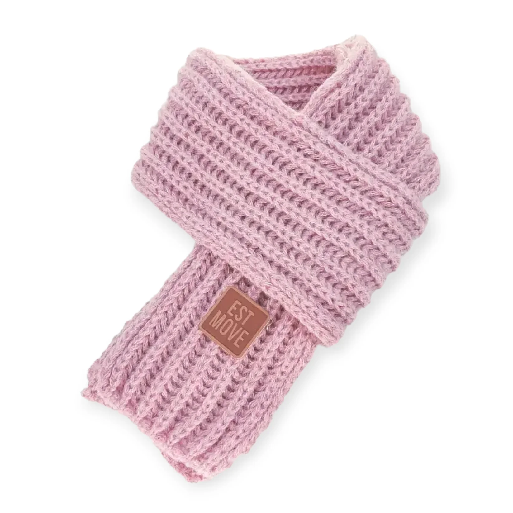 Grofgebreide Sjaal – Roze