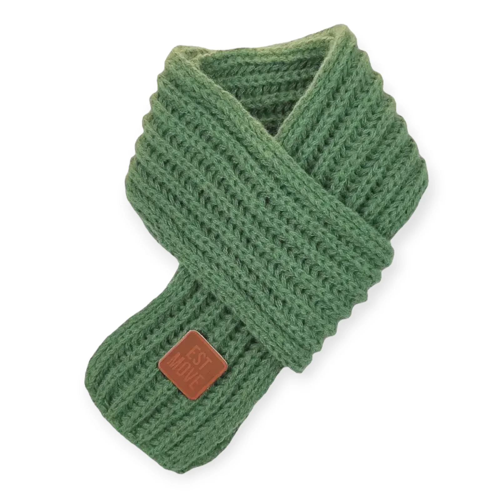 Grofgebreide Sjaal – Groen