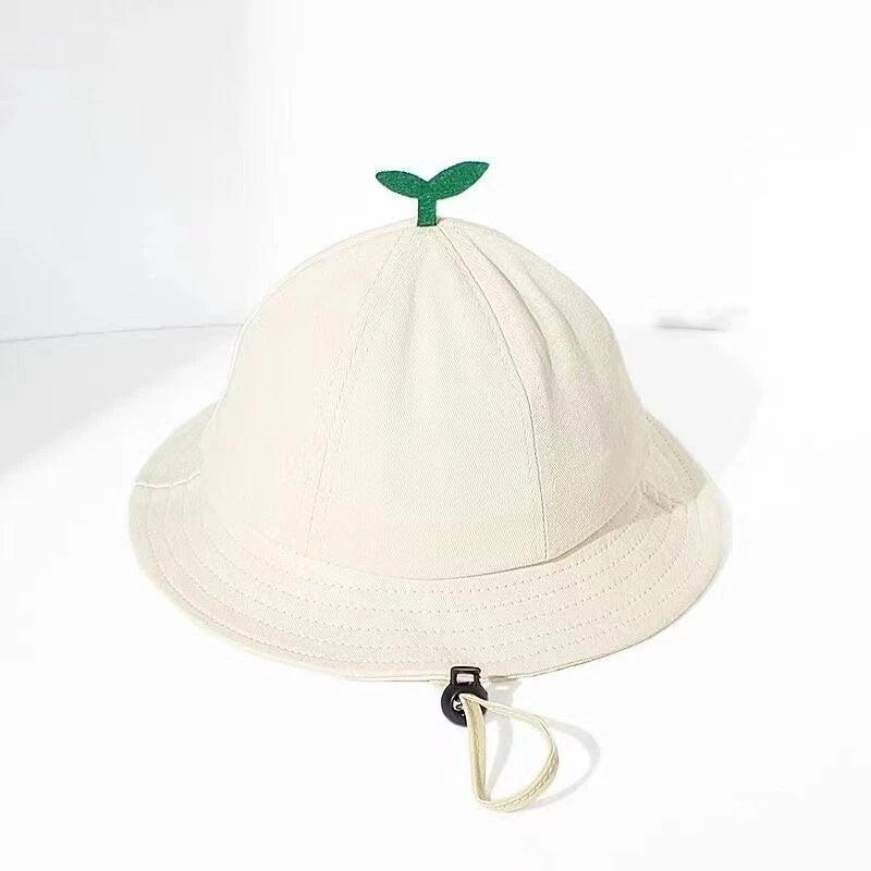 Zonnehoedje “Sprout” met Blaadje (2 kleuren)