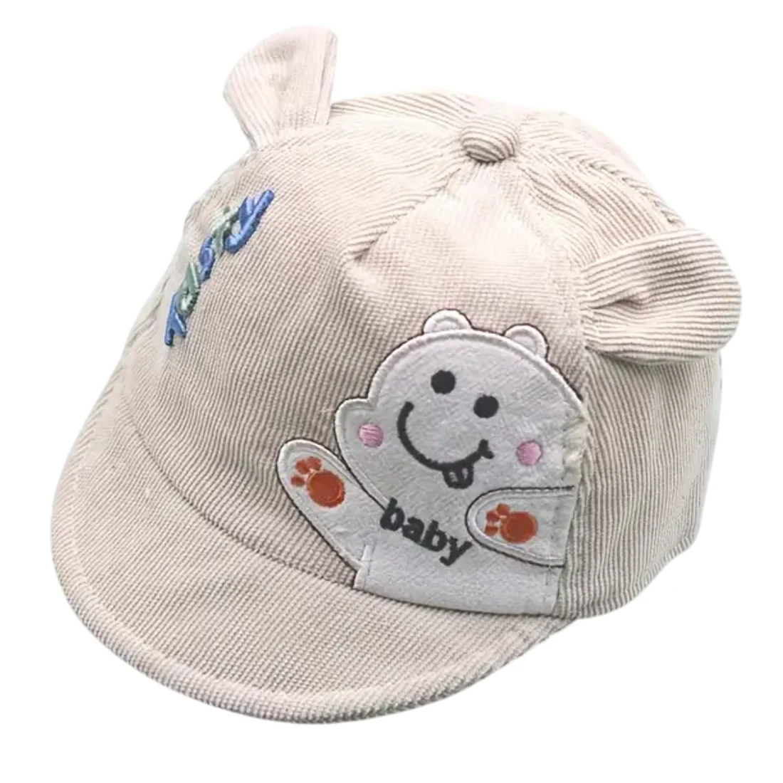 Corduroy Cap met Oortjes (4 kleuren)