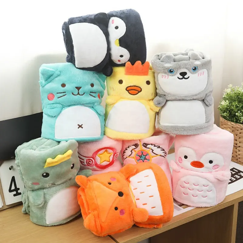 3D Dieren Fleece Deken (80×100 cm)