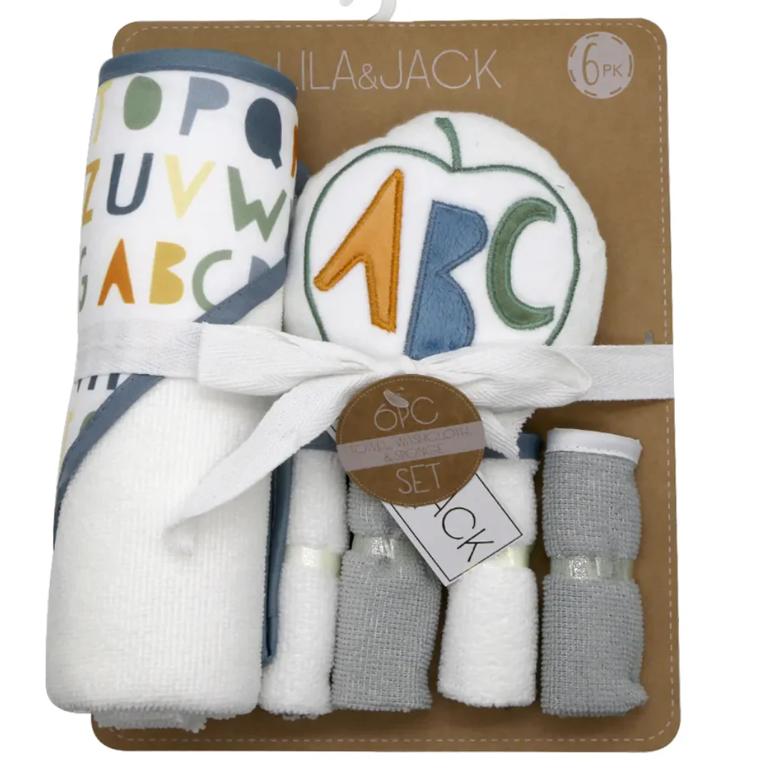 6-Delige Badset ‘ABC’