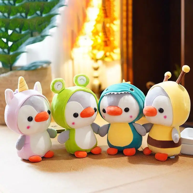 Vermomde Pinguïn – Kawaii Knuffel