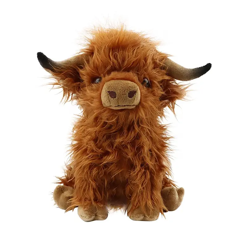 Pluche Schotse Hooglander “Scotty” (2 kleuren)