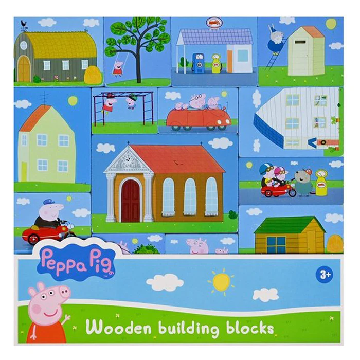 Peppa Pig – Houten Bouwblokken