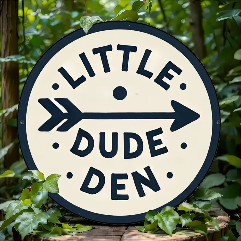 Aluminium Cirkel ‘Little Dude Den’