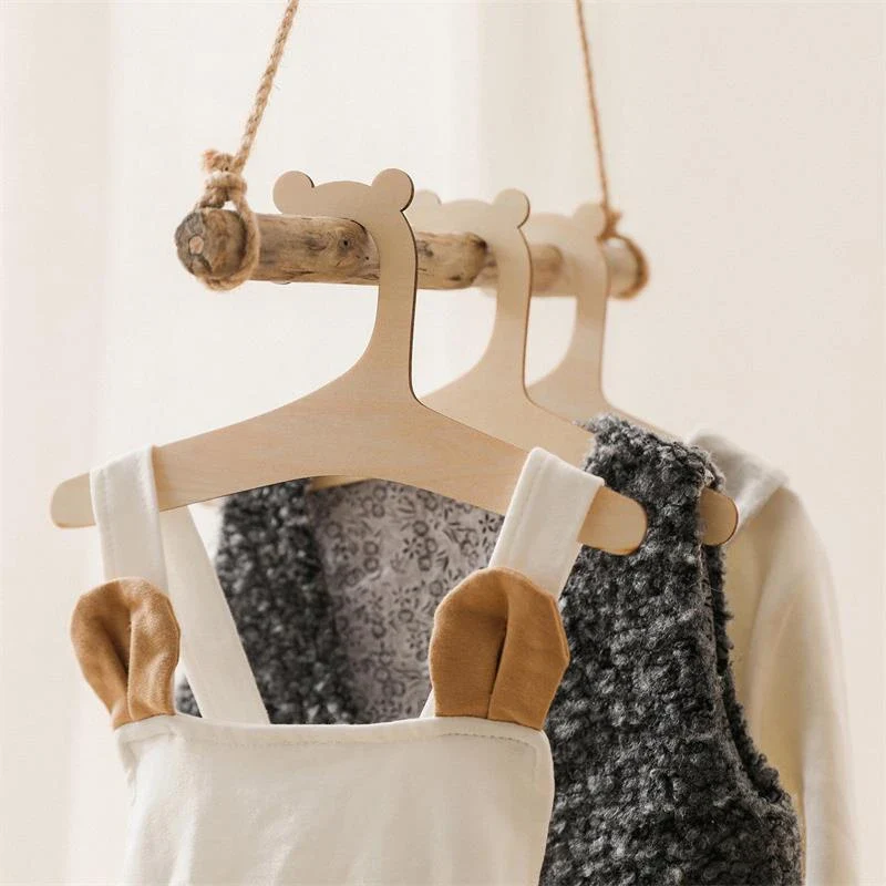 Houten Beren Kledinghangers