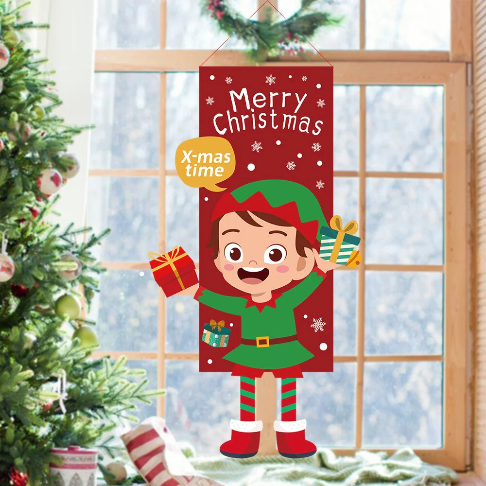 Kerstdecoratie ‘Elf Banner’