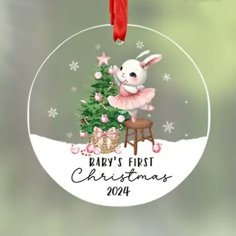 Kerst Hanger ‘Baby’s 1st Christmas 2024′