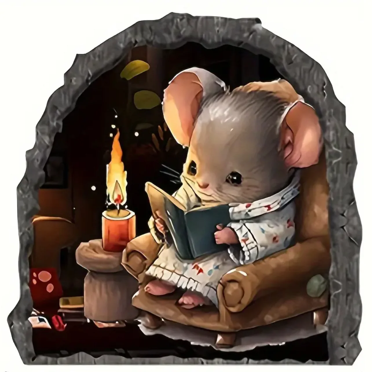 Sticker ‘Oma Muis leest voor’