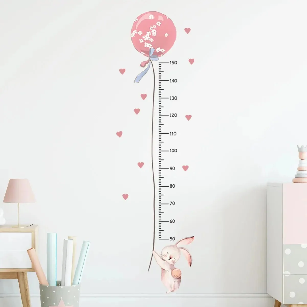 Groeimeter Konijn met Ballon