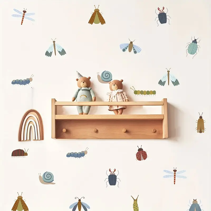 Muurstickers ‘Insecten’