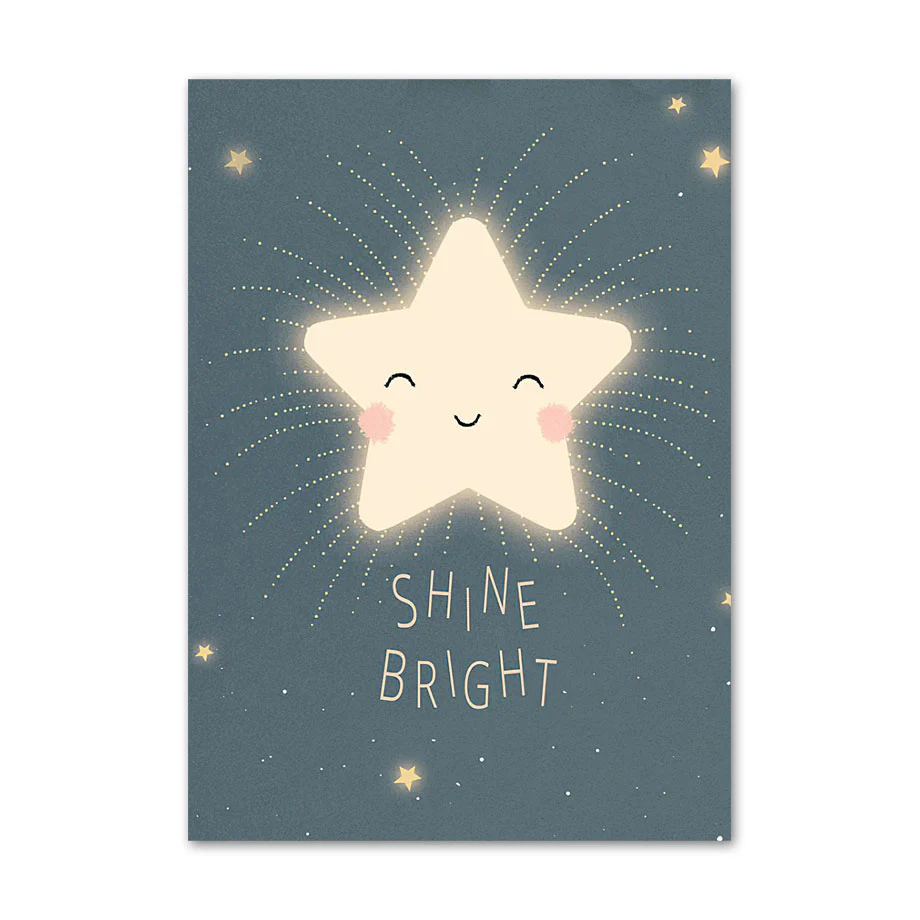 Canvas Poster ‘Shine Bright’