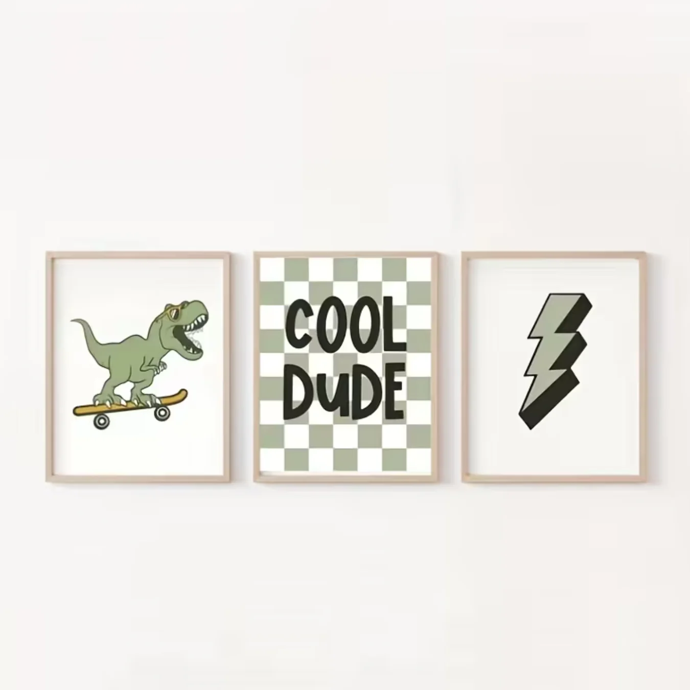 Set van 3 Canvas ‘Cool Dude’