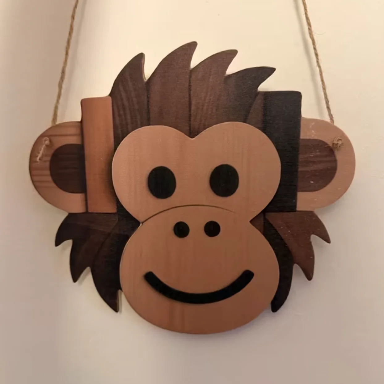 DIY: Houten Wandbordje ‘Aap’