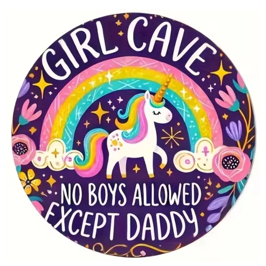 Girl Cave Bordje ‘Unicorn’