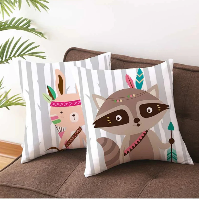 Kussenhoesje In Kawaii Stijl