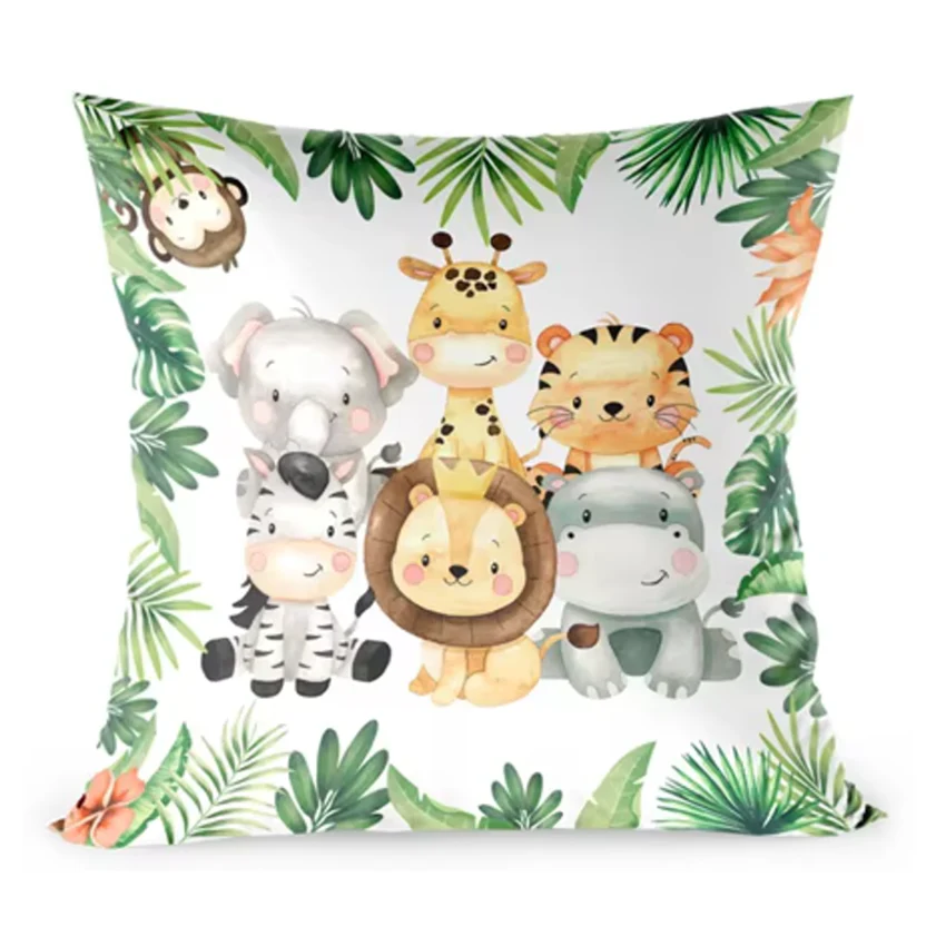 Kussenhoesje ‘Afrikaanse Dieren’