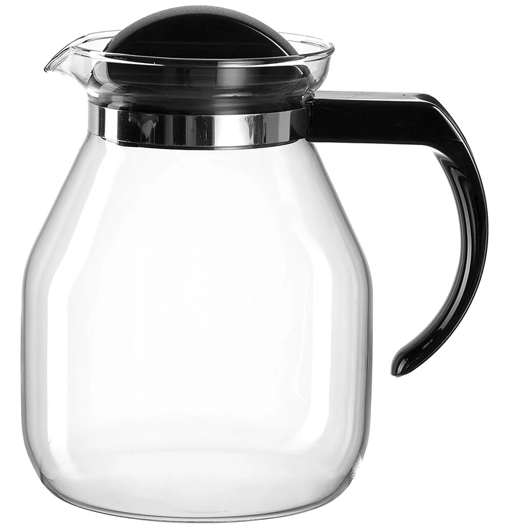 Montana Theepot 1,25L – Zwart Glas