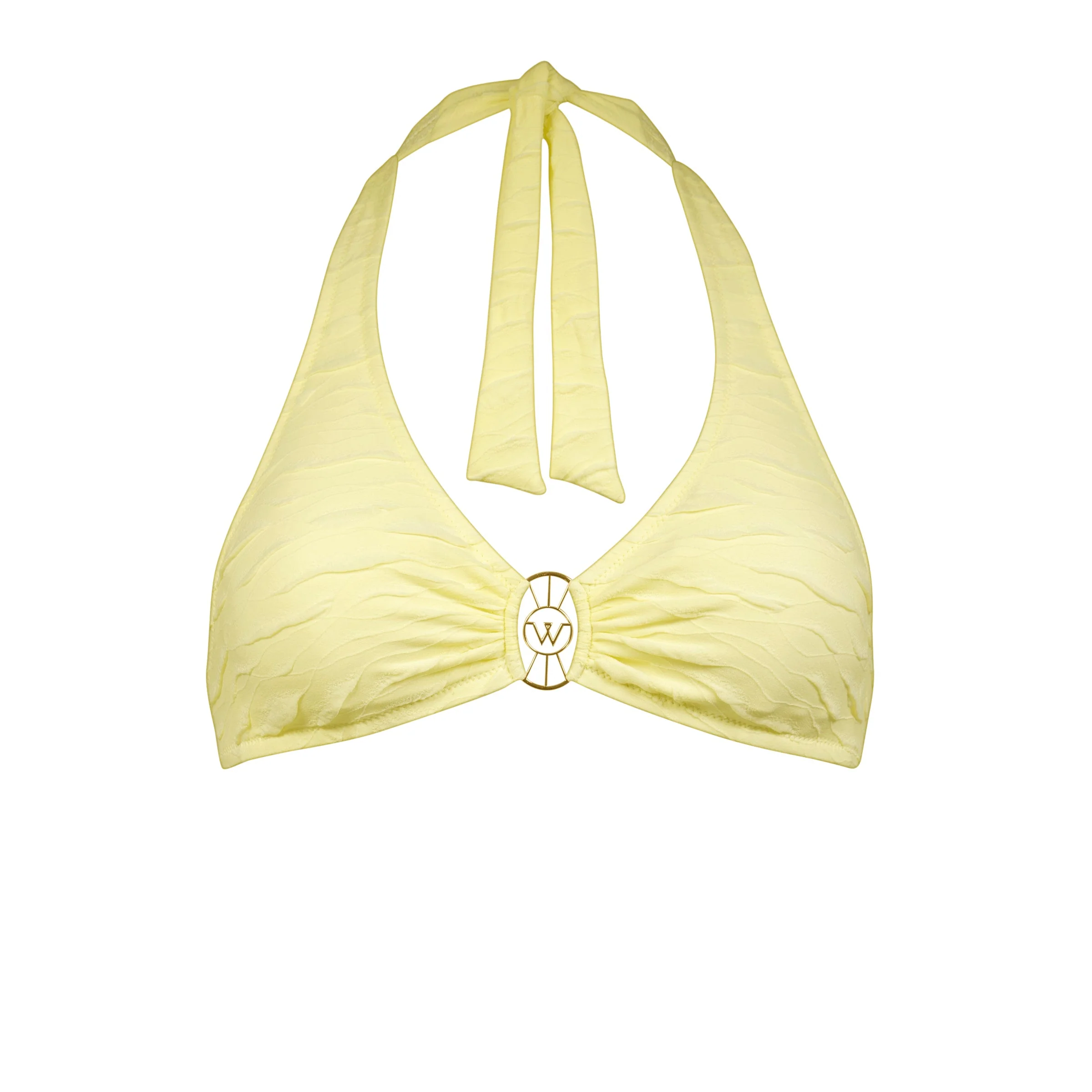 Tidal Radiance Halter Bikini Top