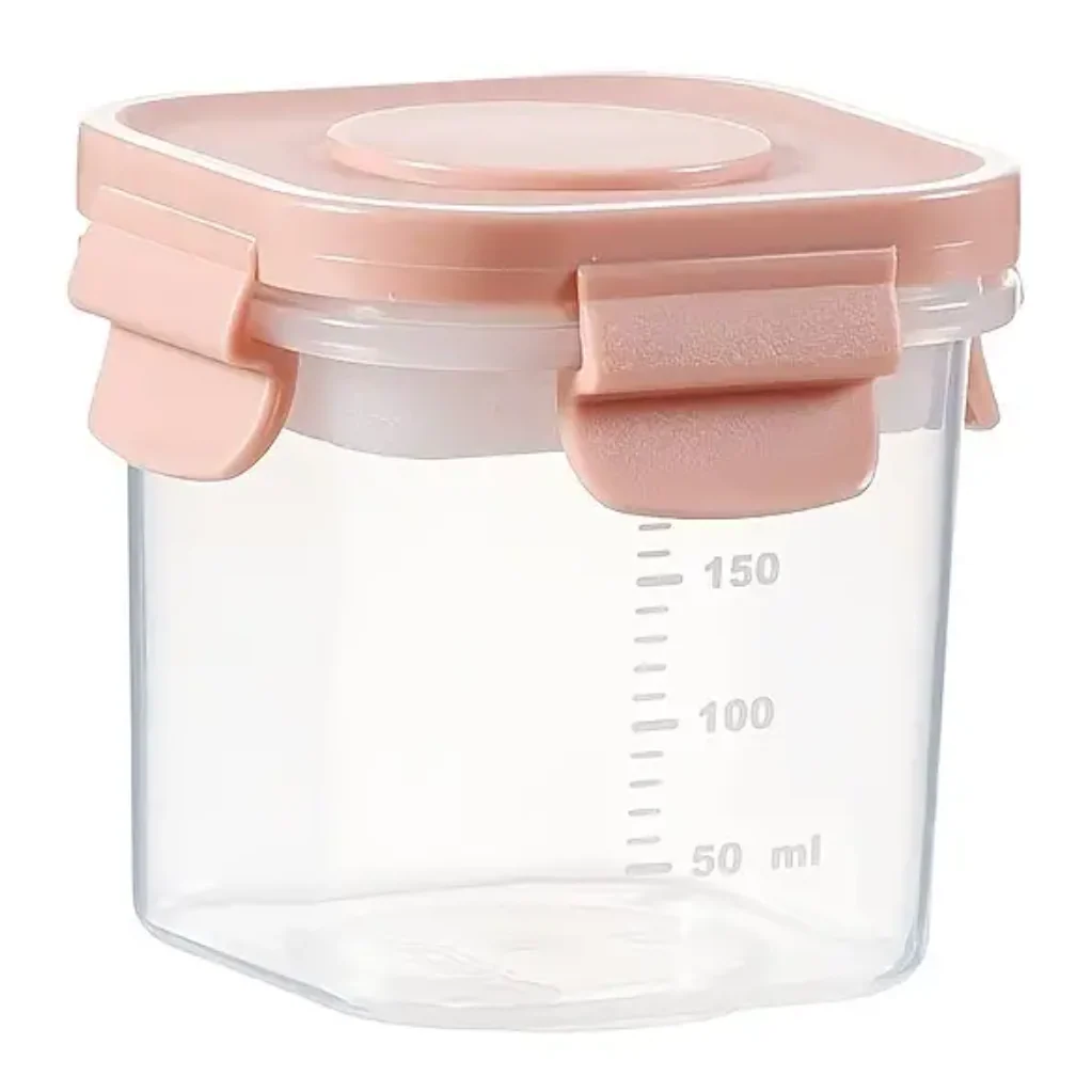 Bewaardoos met Koelelement – Roze (200ml)