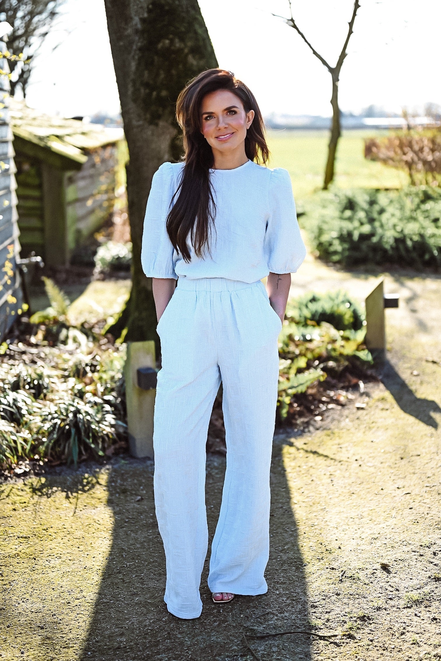ISABEAU BROEK LIGHT BLUE