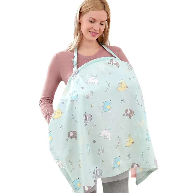 Verstelbare Borstvoedingsdoek – Mint
