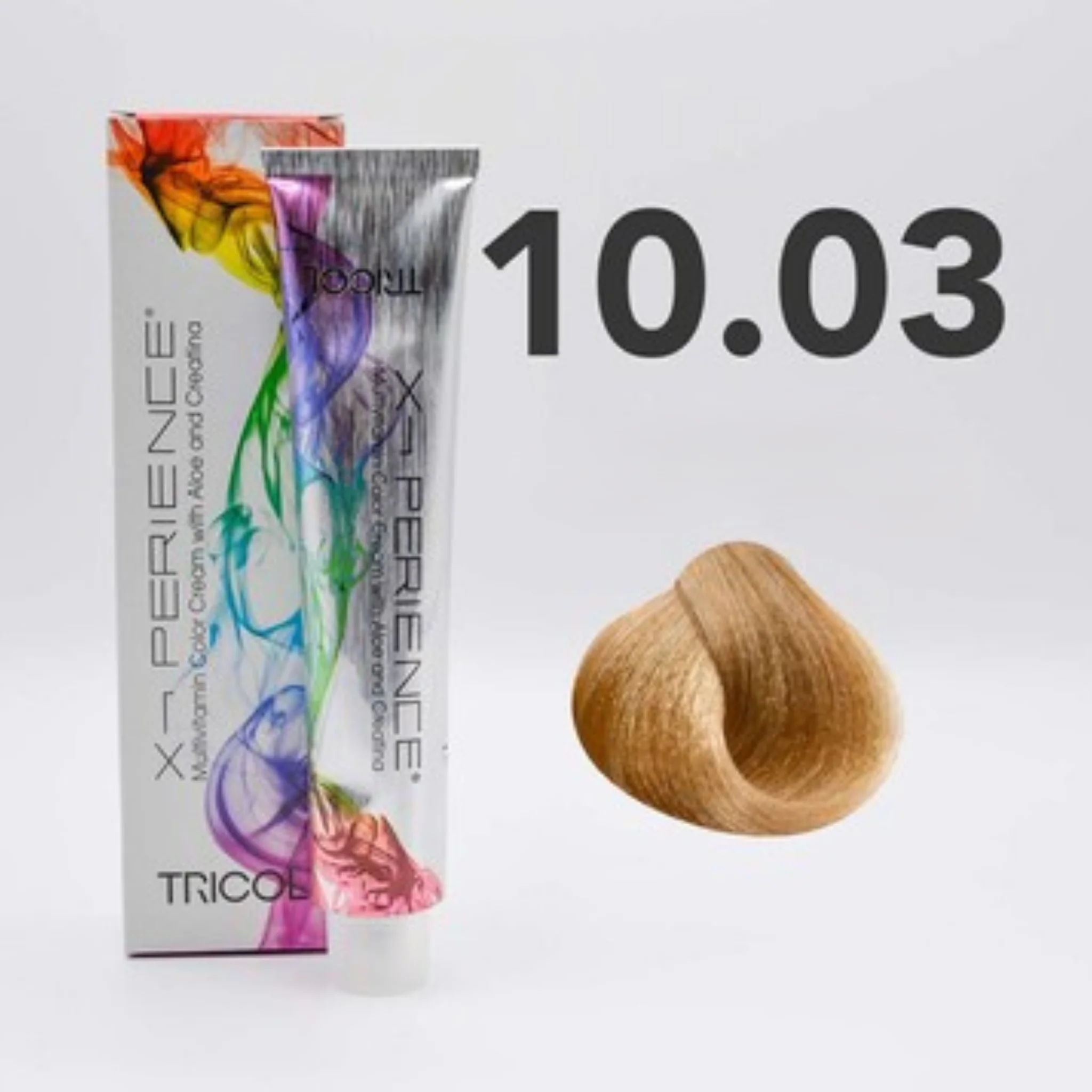 Tricol Xperience – Permanente Haarverf-10.03-24K goudblond- 100 ml