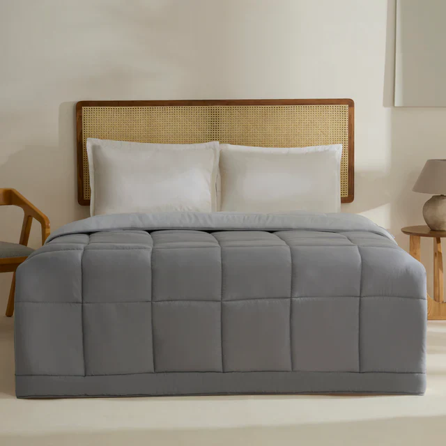 Karaca Double Face Dekbed Antraciet-Grijs 200×200