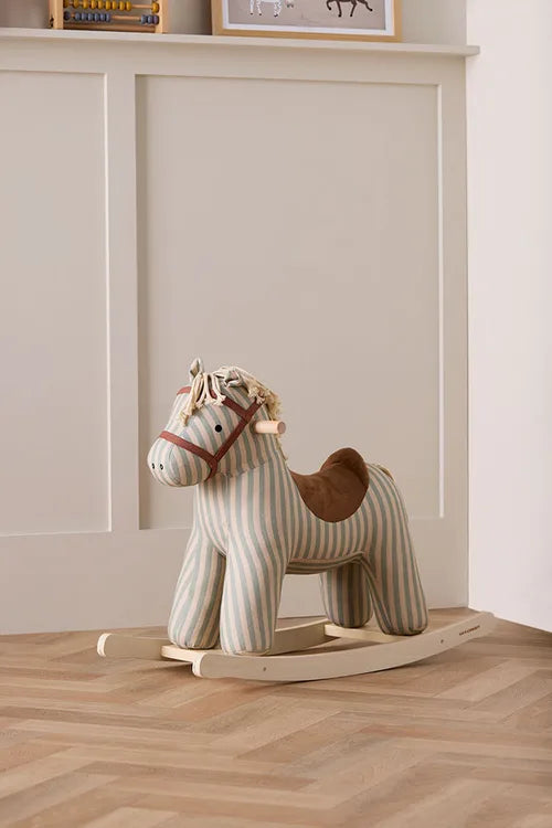 Hobbelpaard Sam Aiden – Rocking Horse – Groen/Wit – Kid’s Concept
