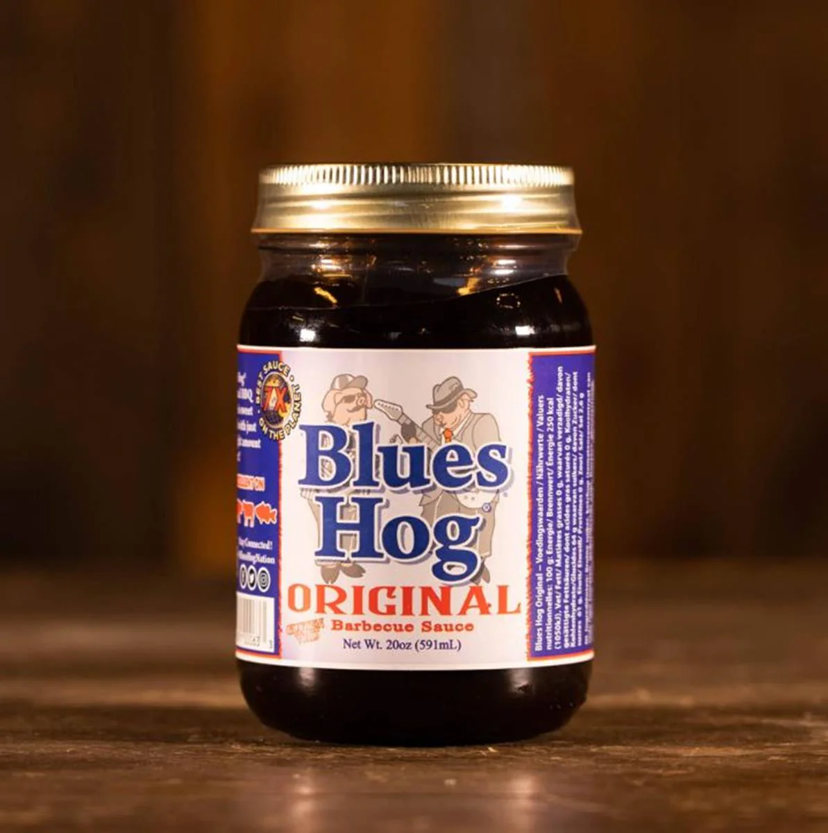 Blues Hog Original BBQ Sauce 591 ml – Klassiek en smaakvol