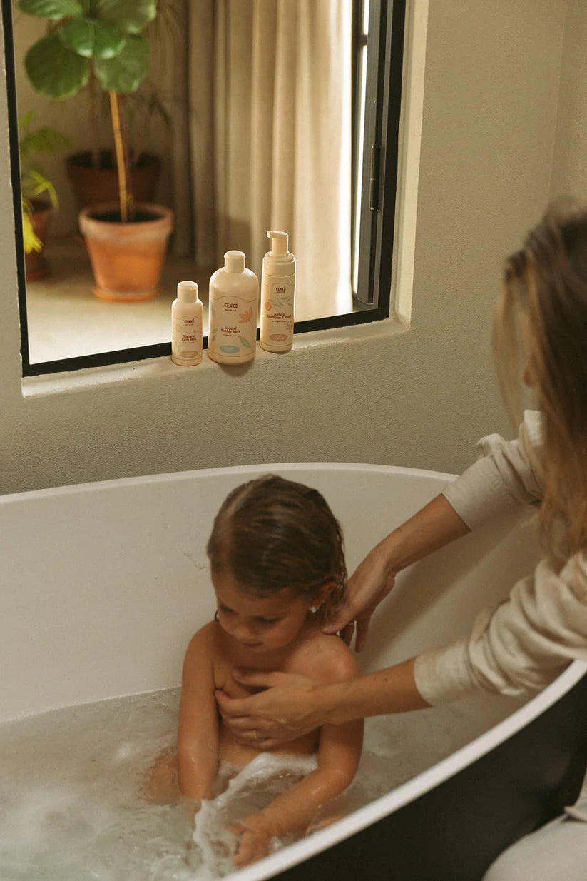 Natural Bubble Bath – Baby & Kids – Badschuim met Aloë Vera – Organic – Kenkô