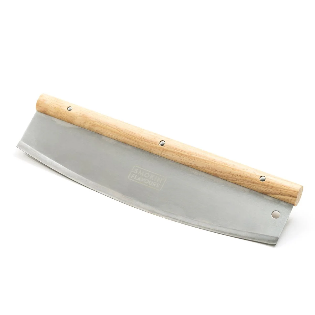 Halve Maan Pizzames 35CM – RVS Pizzasnijder