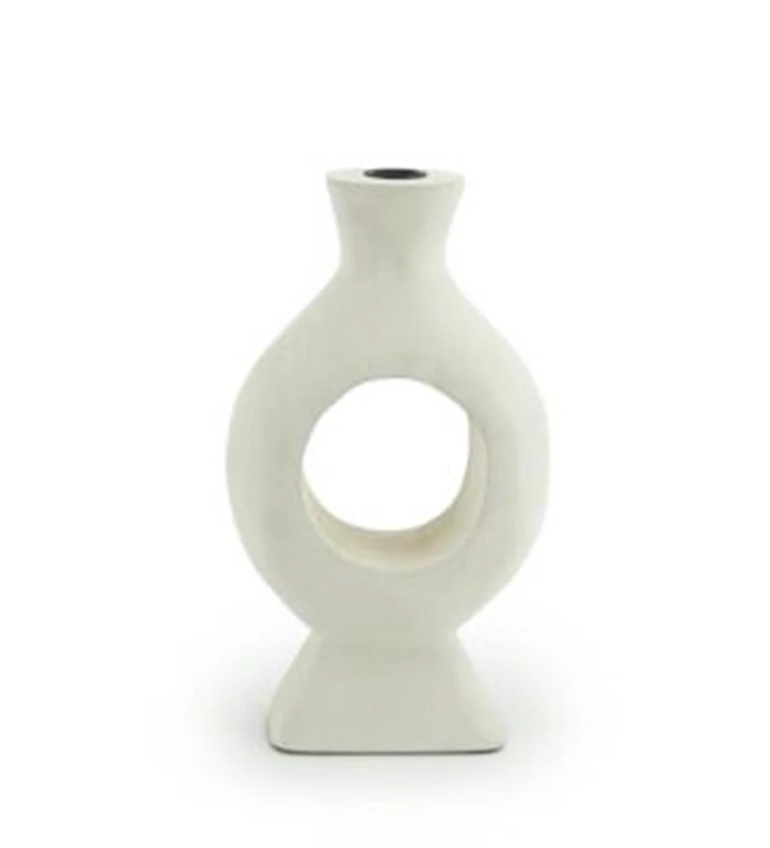 BY-BOO kandelaar Torch small – wit 17x7x30 cm