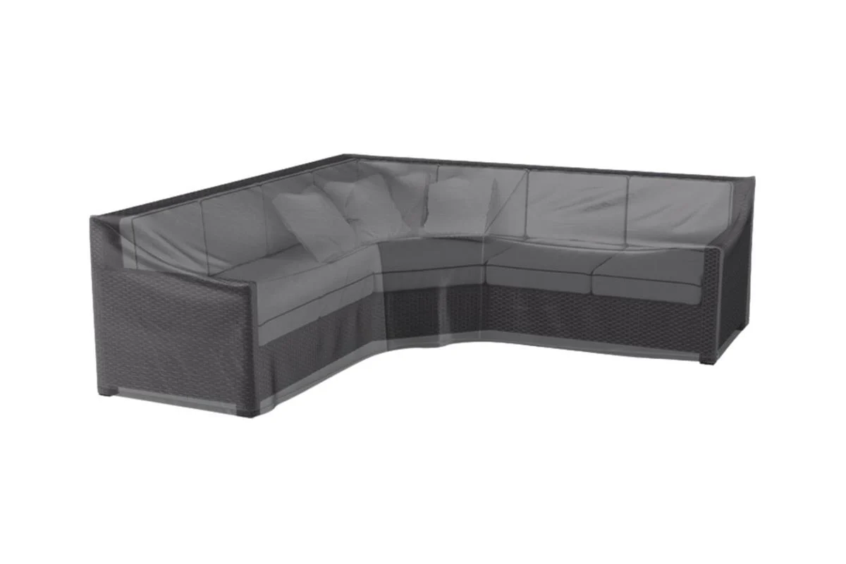 AeroCover beschermhoes L-vorm grijs 270x270x90xH65/90cm