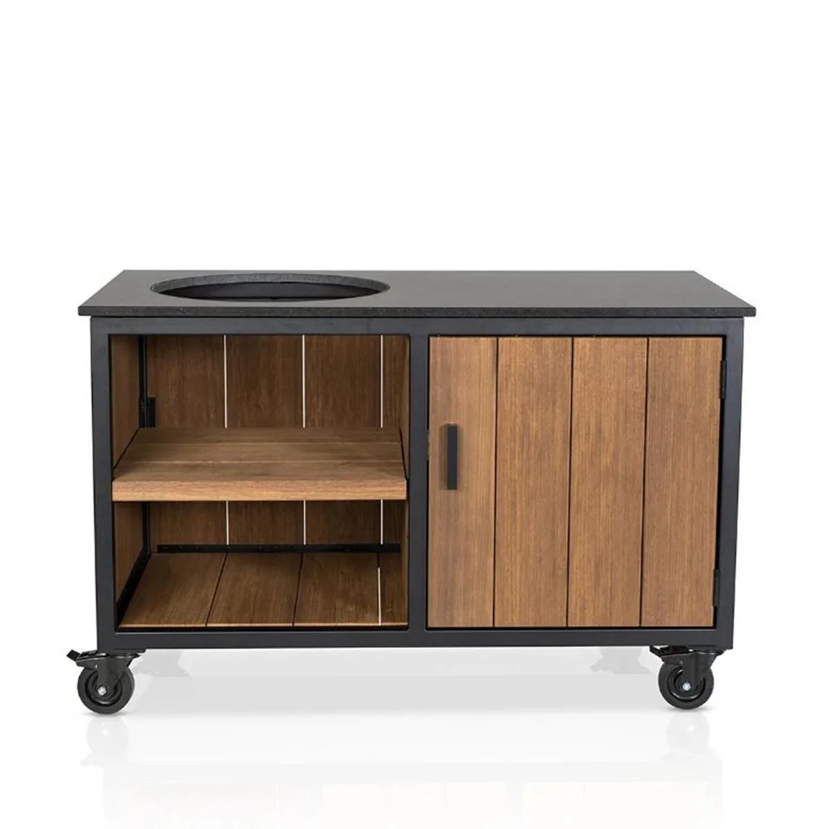 Fraaii Buitenkeuken Fraké Storage – Natuurlijk Hout, Ruim & Duurzaam
