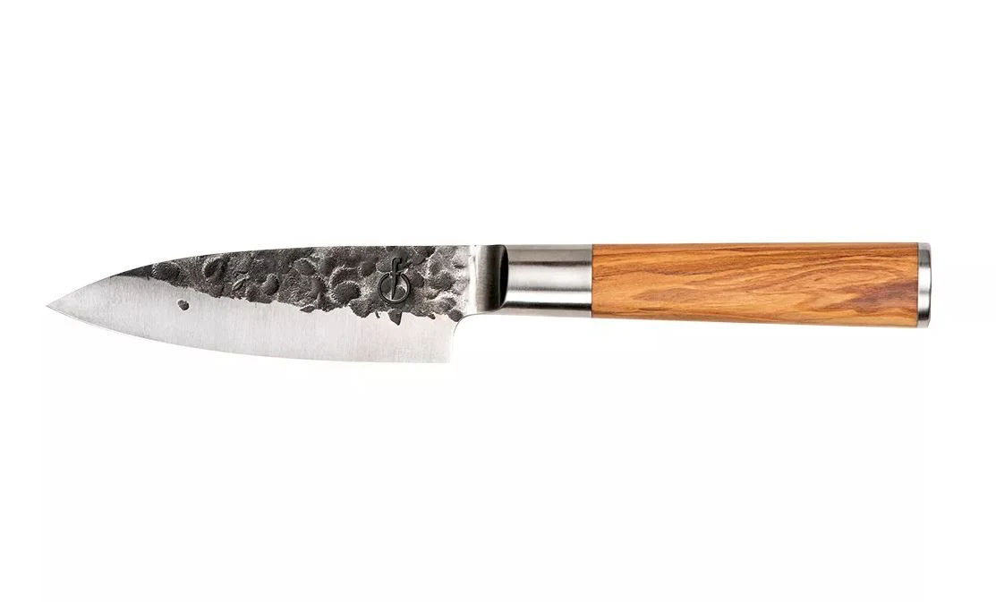 Forged Olive Petty Mes 11 cm – Olijfhout handvat