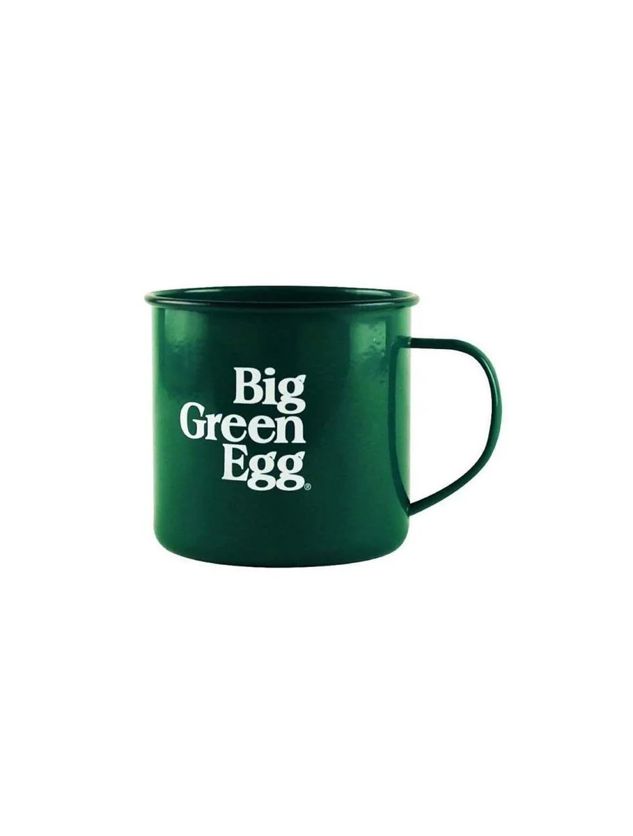 Big Green Egg Enamel Mug – Groen, 350 ml
