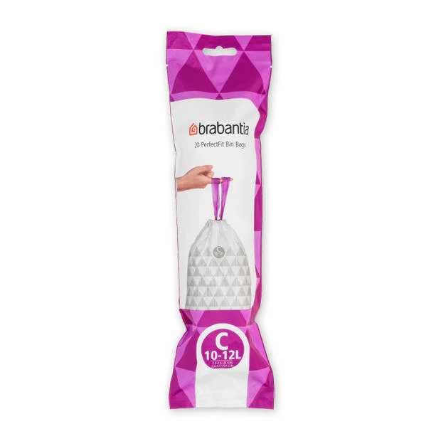 Brabantia PerfectFit Afvalzak Code C 40 st –  10-12 L