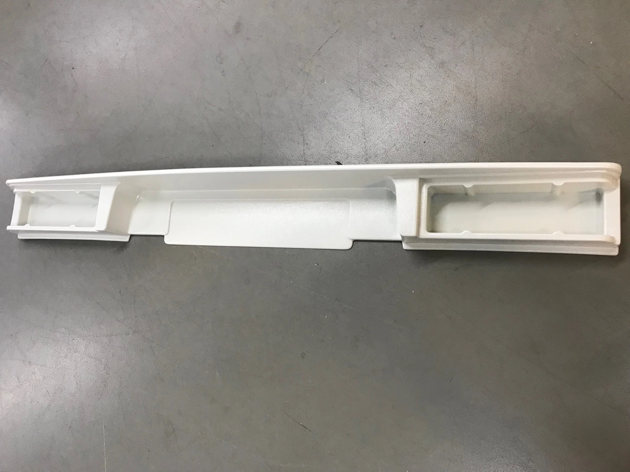 Kip Achterbumper – 169 cm – RAL  9010