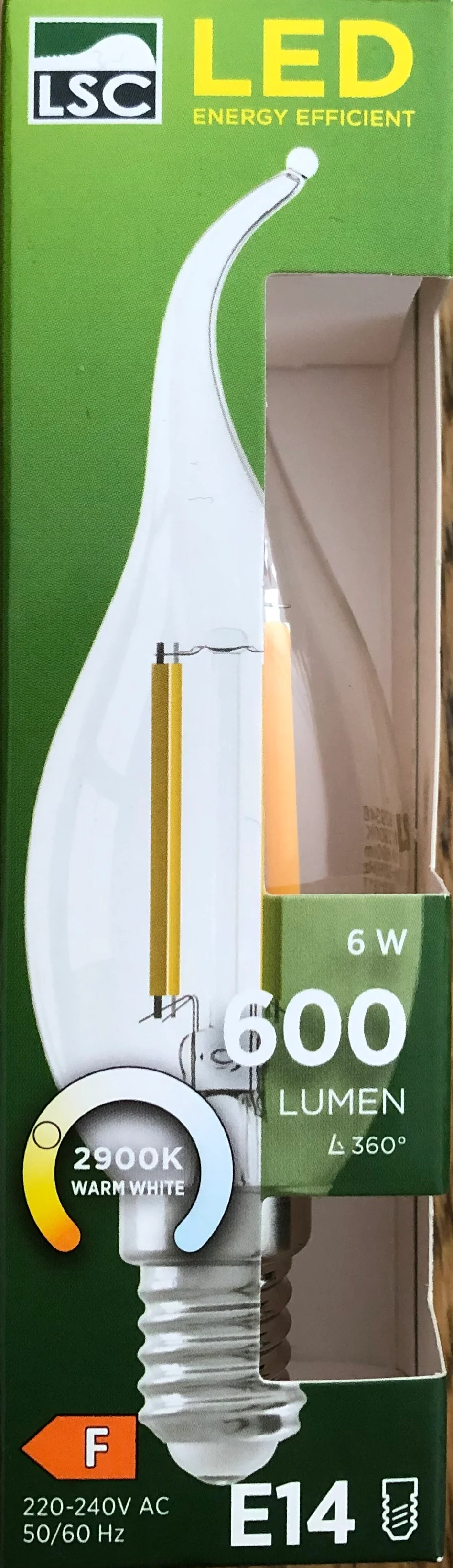 Led verlichting E14