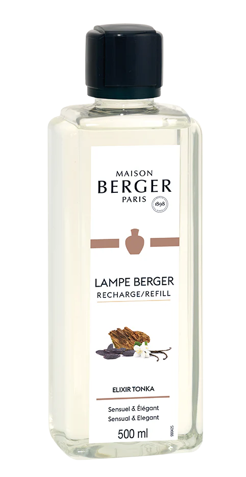 Lampe Berger Tonka Elixer 500ml – Elegante Houtachtige Geur